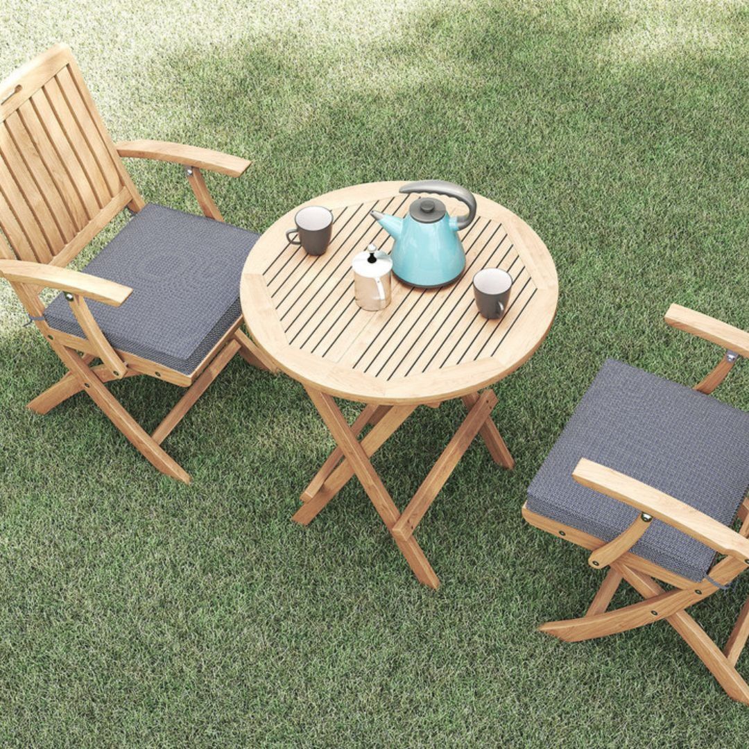 Fold up table and chairs