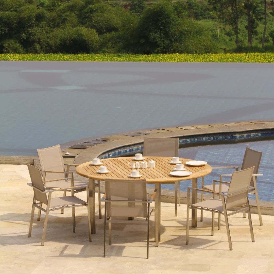 Outdoor living space furniture set